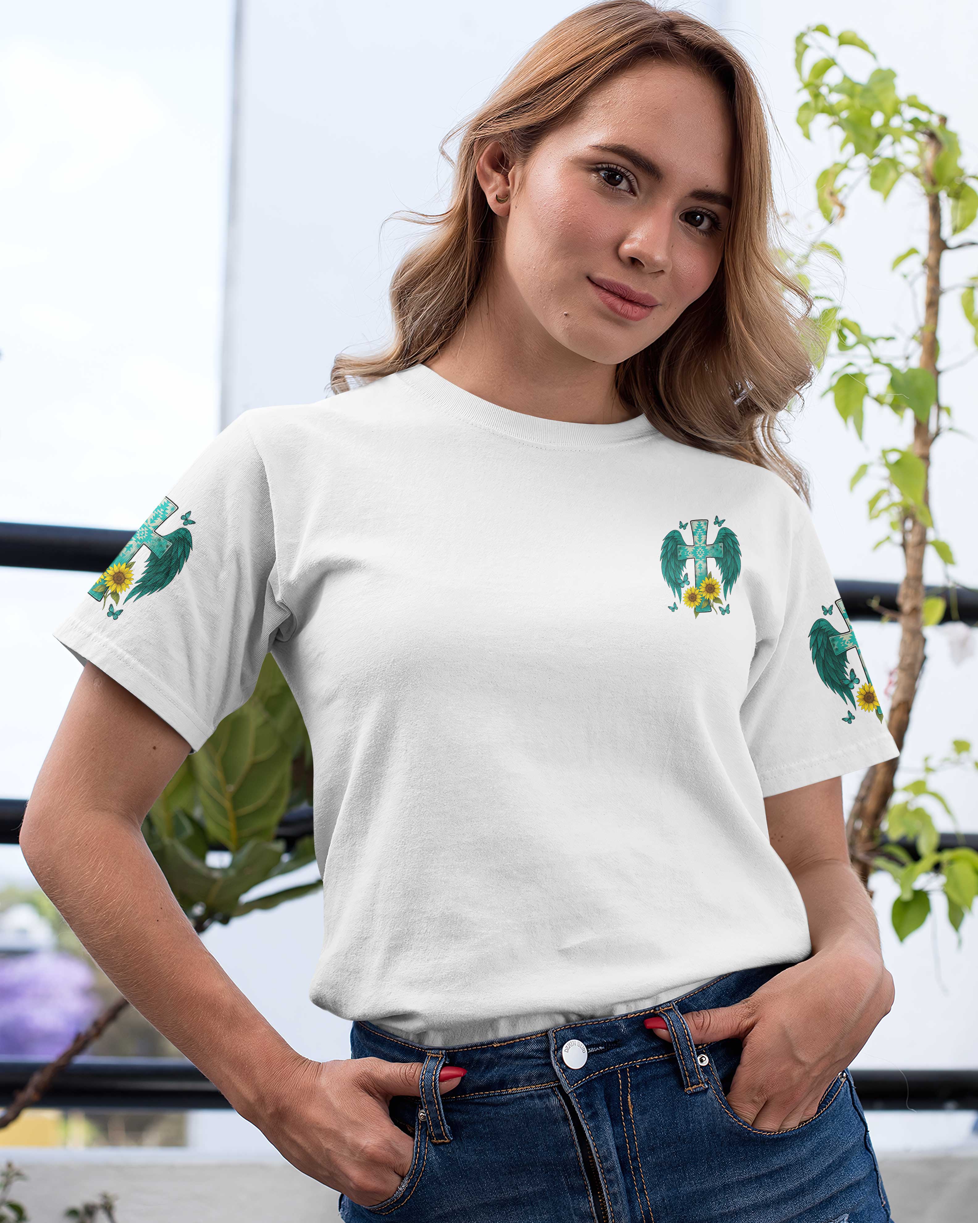 Jesus Loved Me Boldly All Over Print T-Shirt