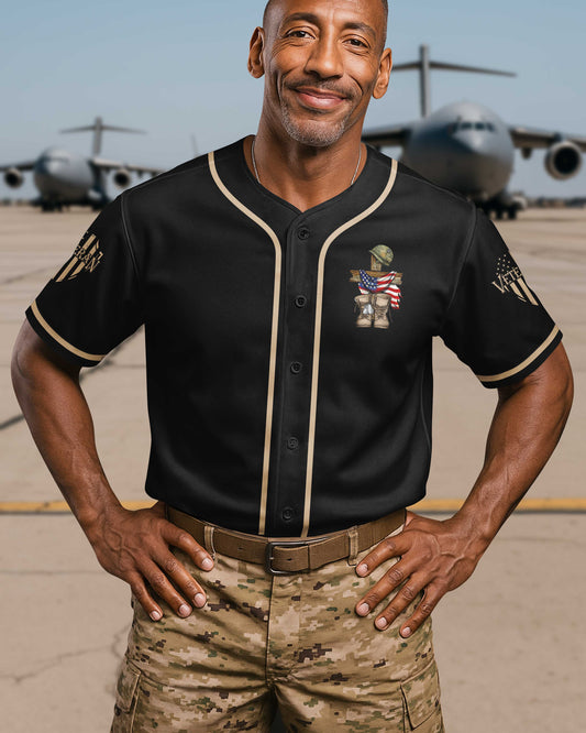 God Found Some Of The Strongest Americans And Made Them Veterans Jersey