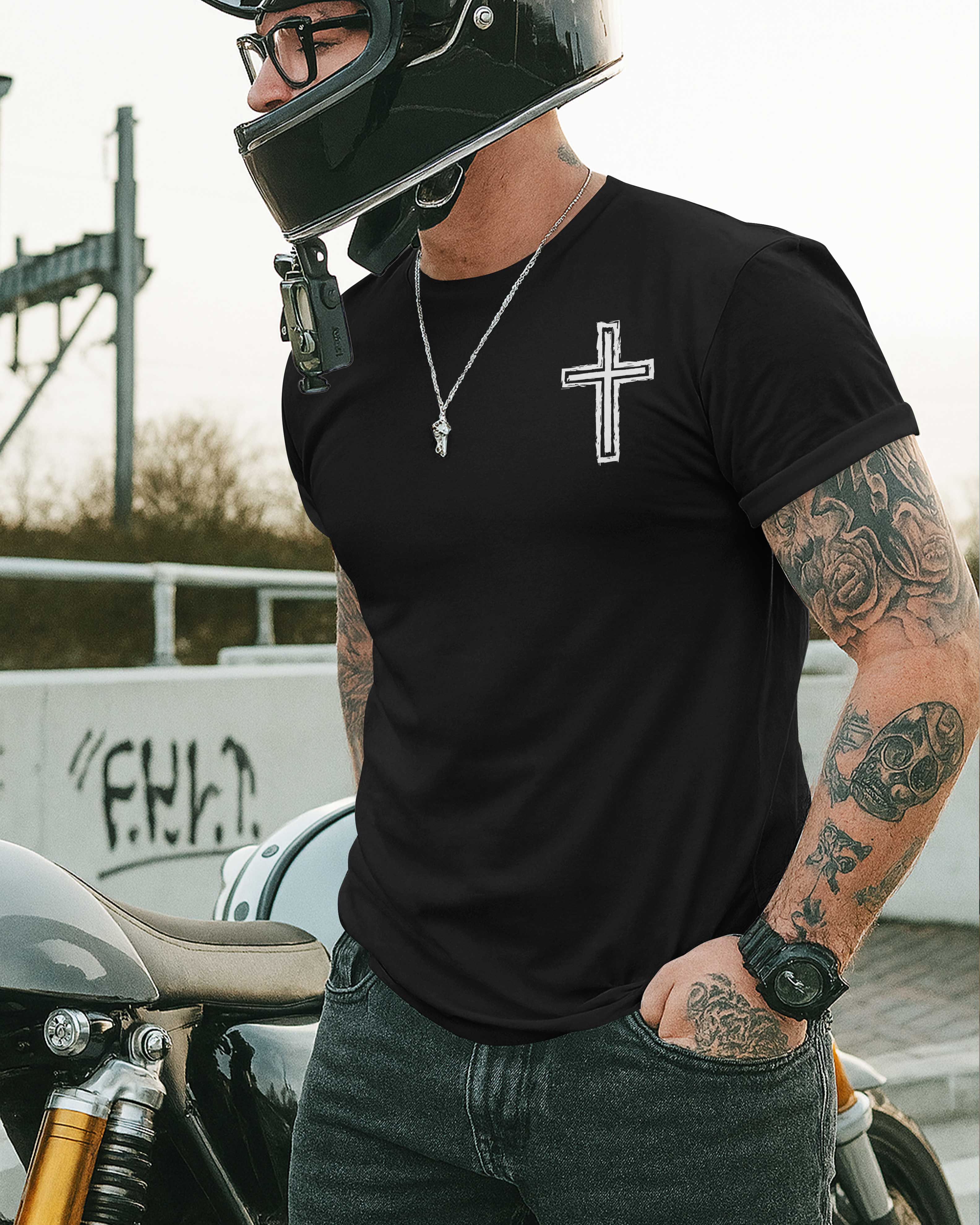 He Died For Our Sins Now He Rides For Our Souls T-Shirt