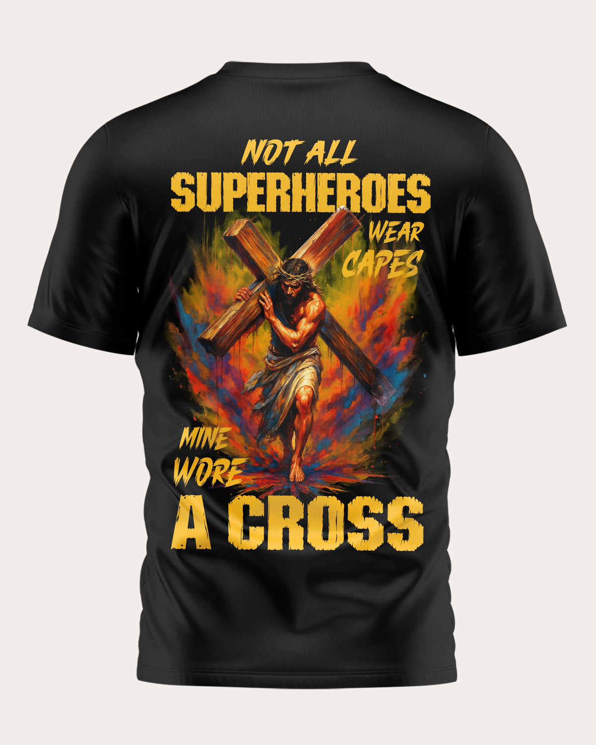 Not All Superheroes Wear Capes All Over Print T-Shirt