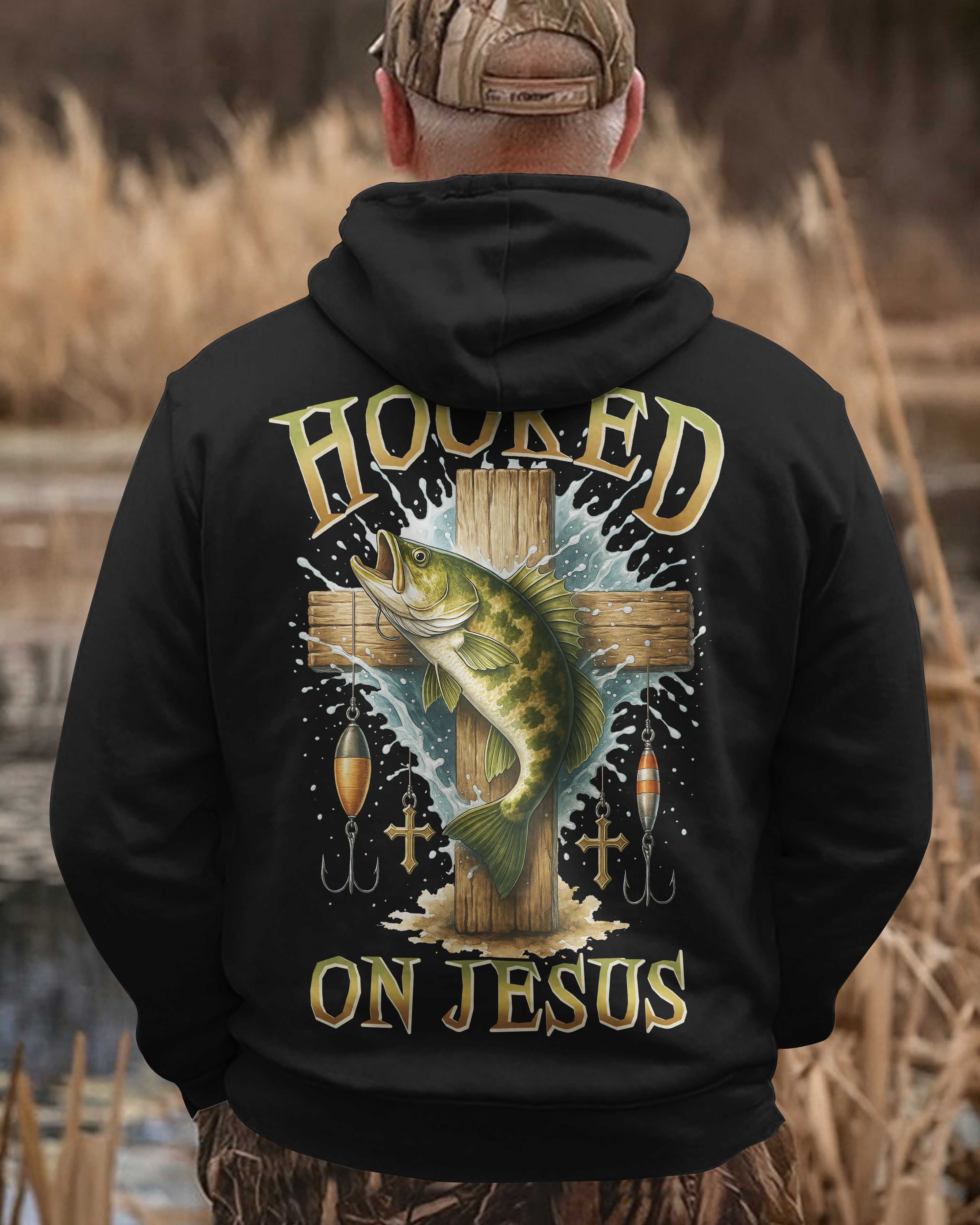 Hooked On Jesus Hoodie