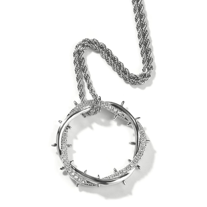 Crown of Thorns Necklace and Pendant