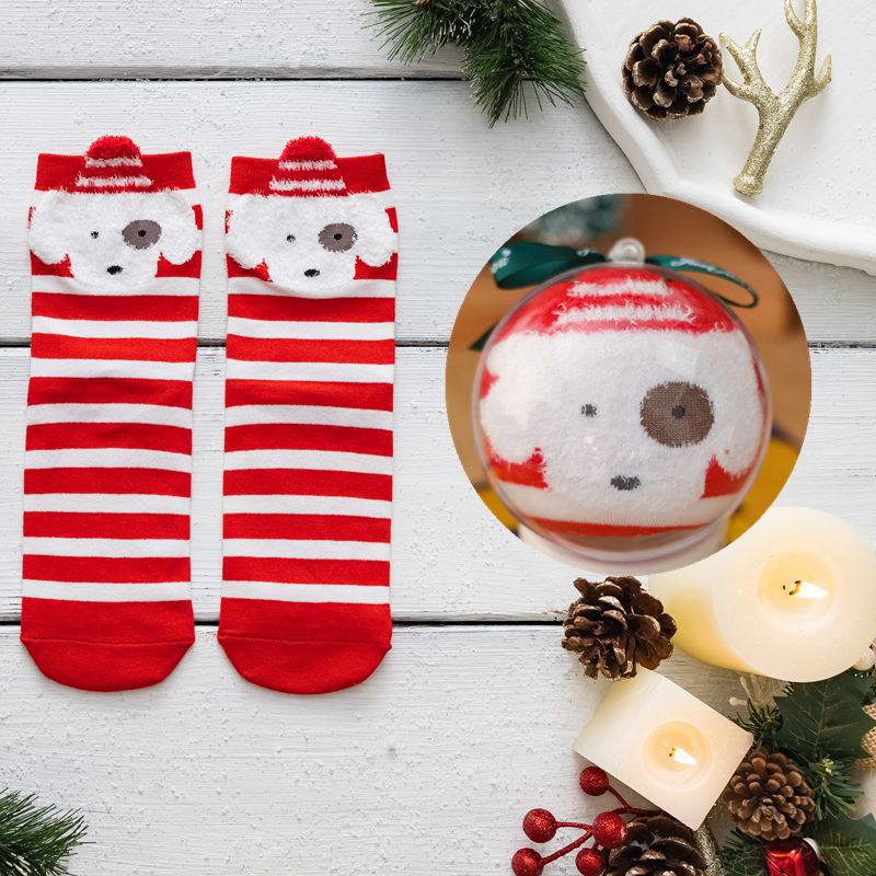 Christmas Gift Cartoon Christmas Decoration Ball Socks
