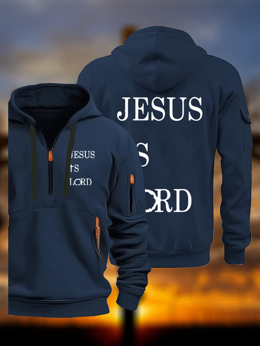 Jesus Is Lord Jesus God Christian Zipper Hoodies