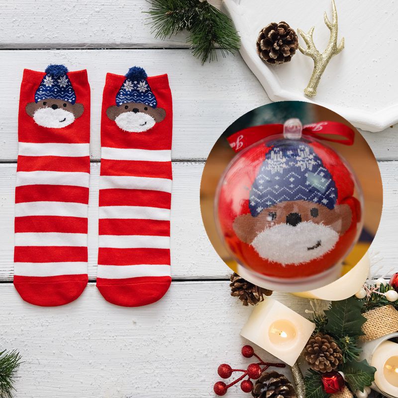 Christmas Gift Cartoon Christmas Decoration Ball Socks