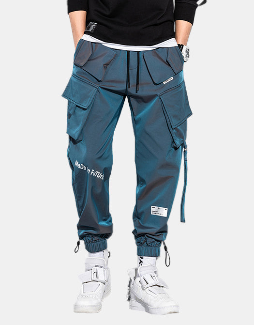 Techwear Thickened Casual Cargo Pants