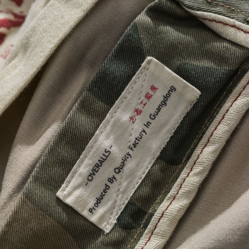 Classic Camo Men's Japanese Multi-pocket Design Outdoor Shorts