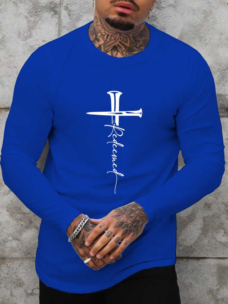 Cross Redeemed Long Sleeve T-Shirt