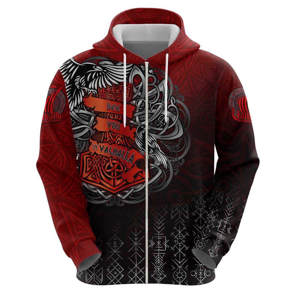 Victory Or Valhalla Viking Viking Hoodie