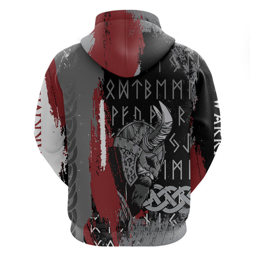 Warrior Come To Valhalla Viking Hoodie