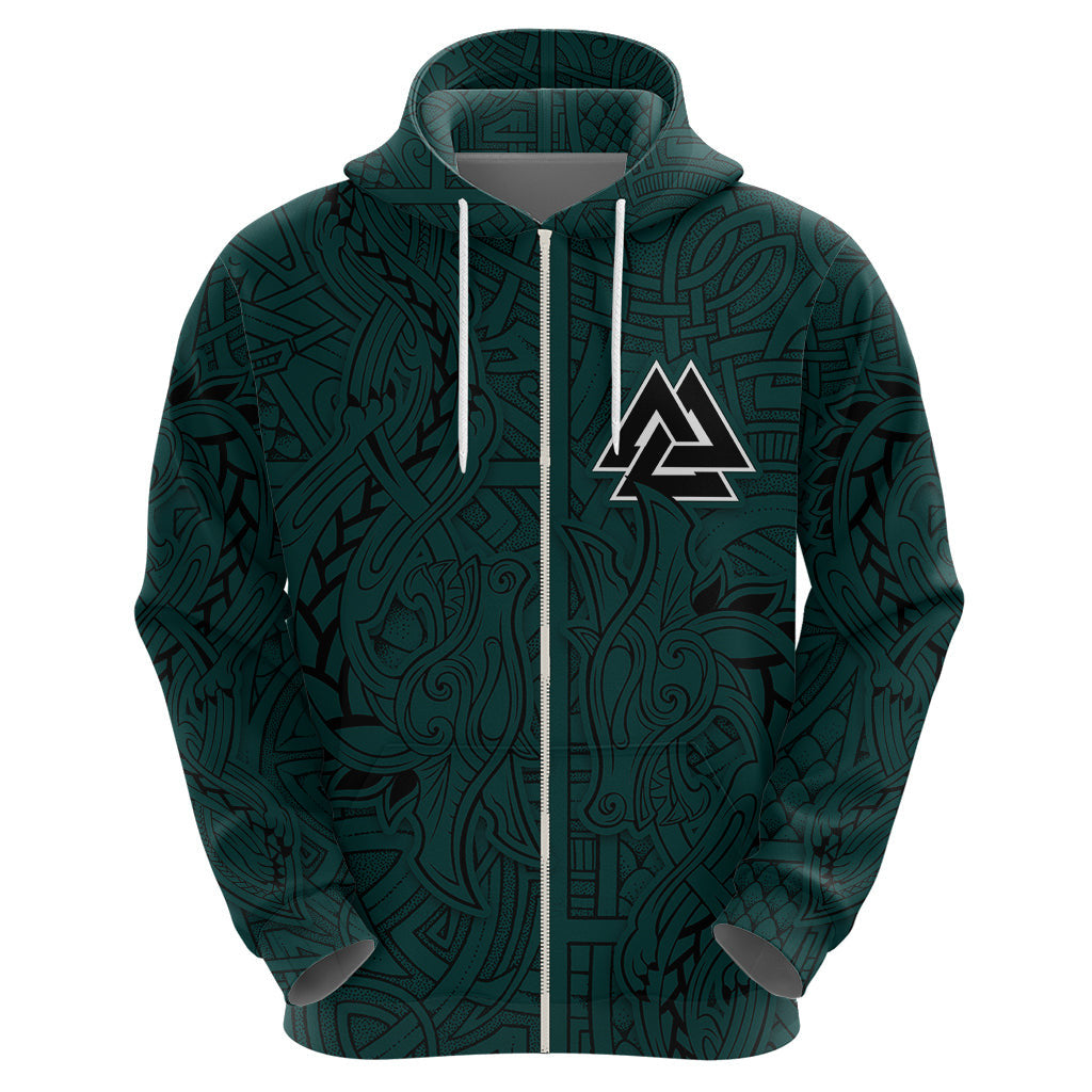 Ravens Hugin And Munin Viking Hoodie