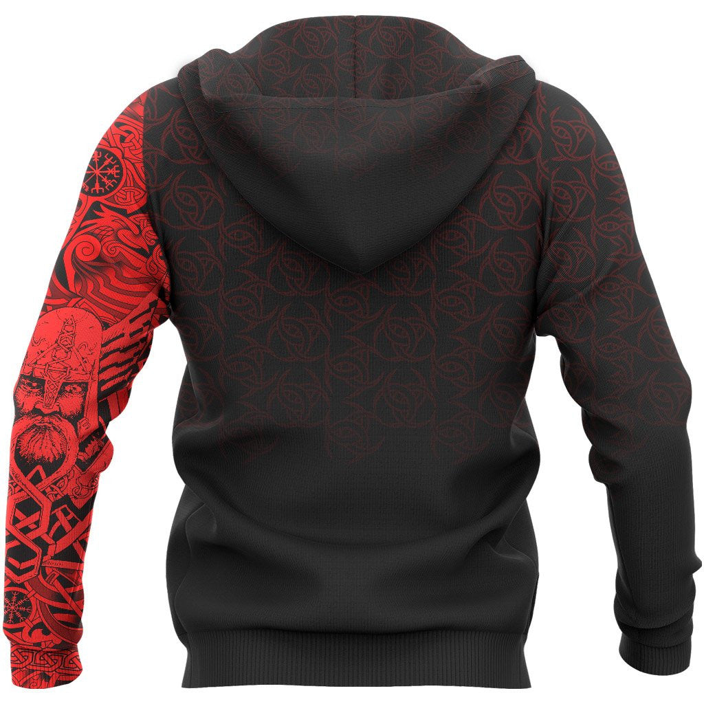 Odin Norse Valhalla Best Tattoo Viking Hoodie
