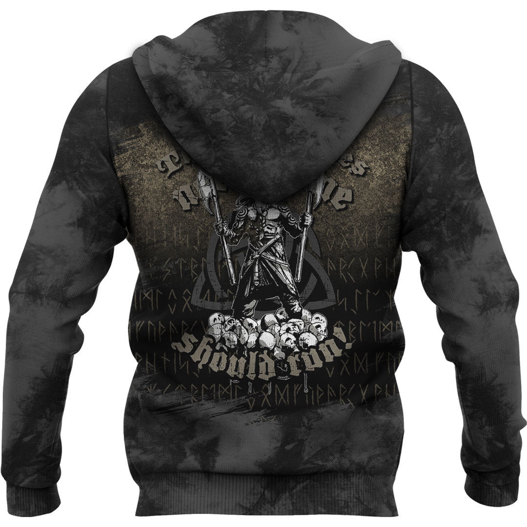 That Which Does Not Kill Me Should Run Viking Hoodie