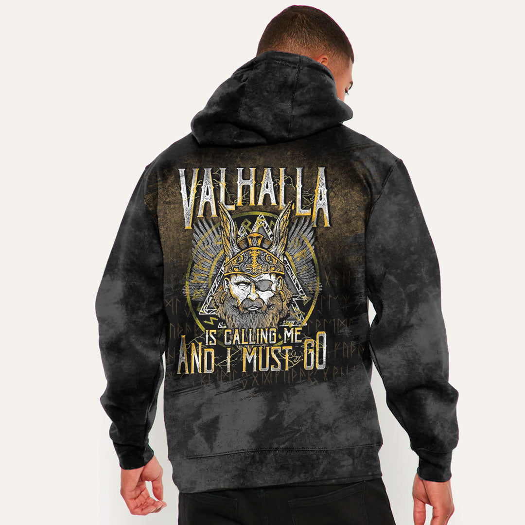 Valhalla Is Calling Me And I Must Go Viking Hoodie