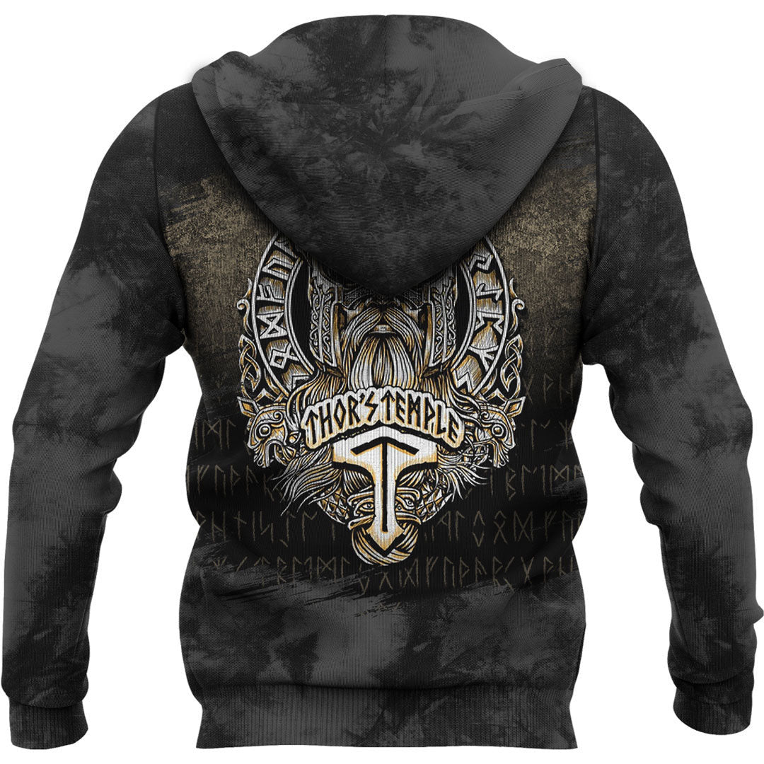 Thor's Temple Viking Hoodie