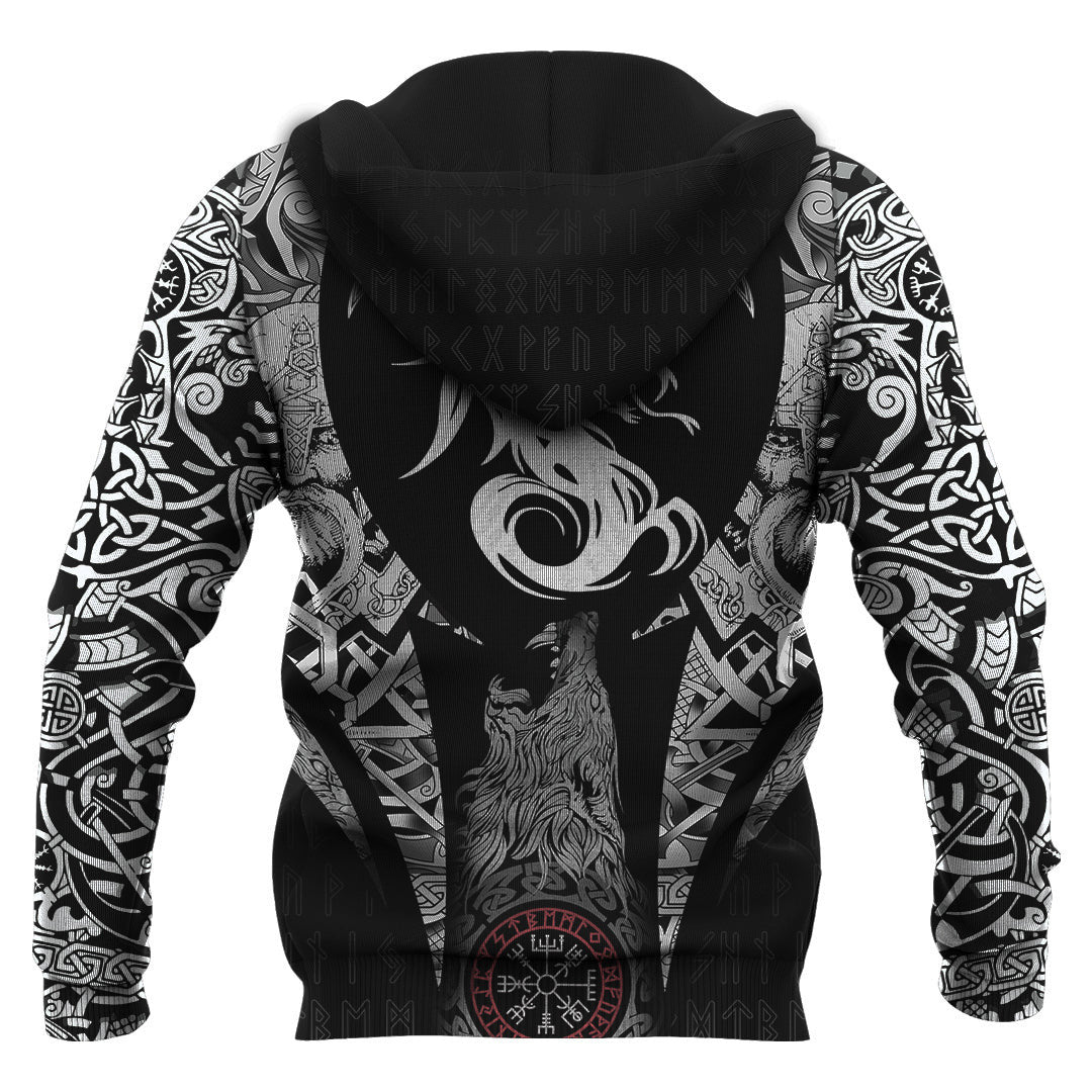 Dragon Symbol Tattoo Norse Mythology Viking Hoodie