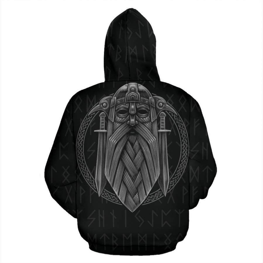 Odin Black Viking Hoodie