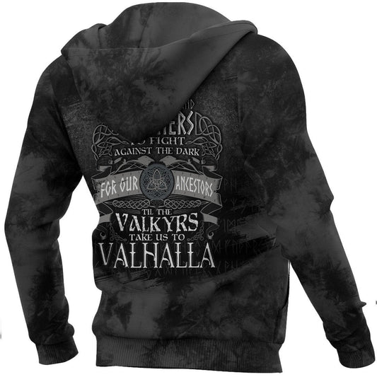 Valkyrs Take Us To Valhalla Viking Hoodie