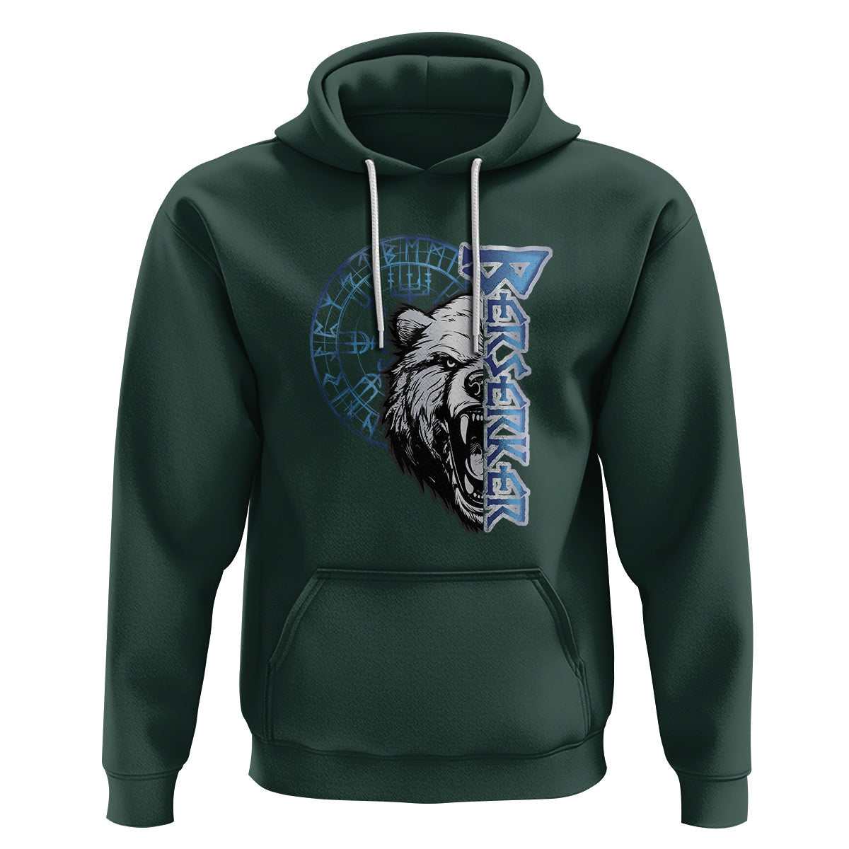 Berserk Bear Warrior Odin Norse Mythology Viking Hoodie Cotton