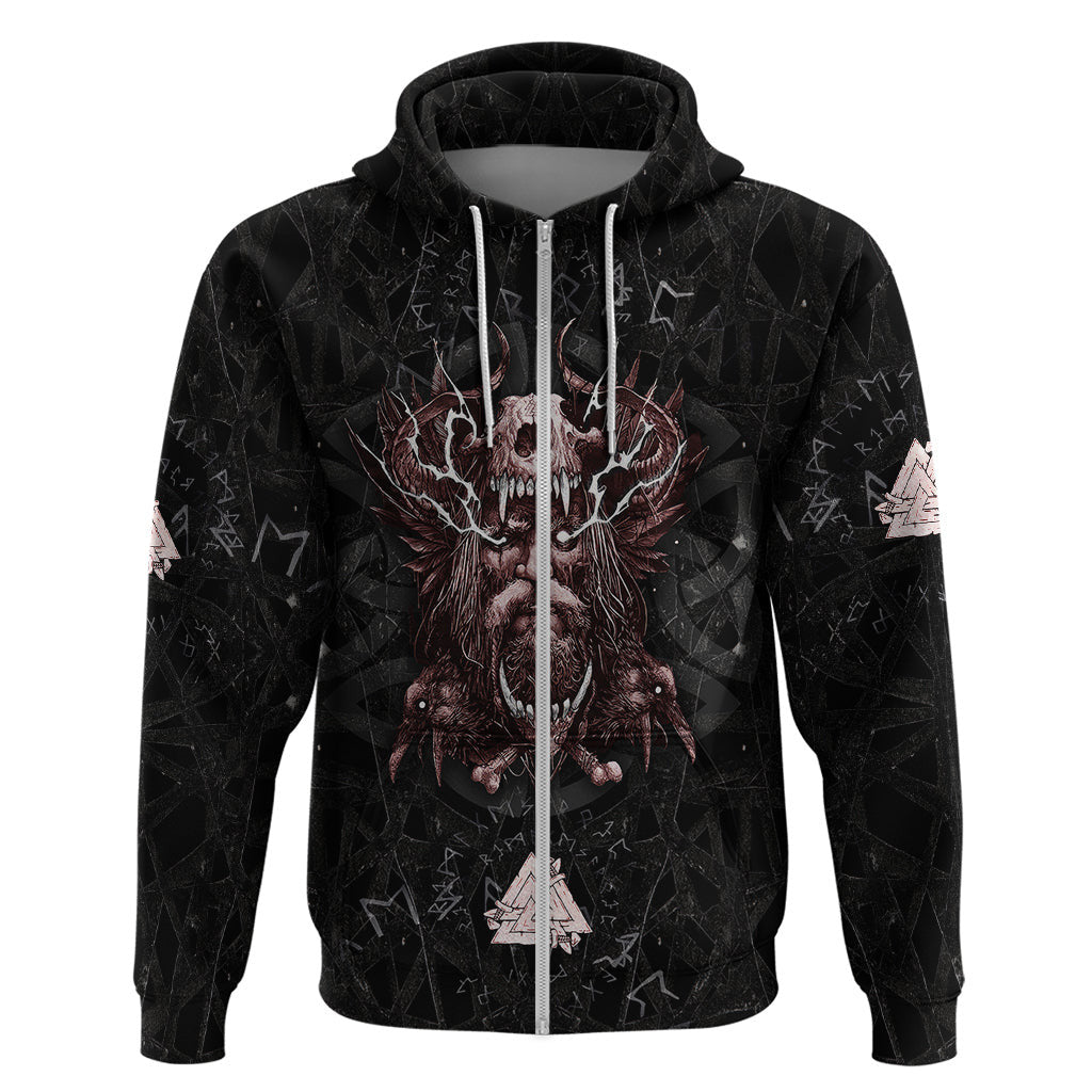 Viking Odin Viking Allfather's Radiance Viking Hoodie