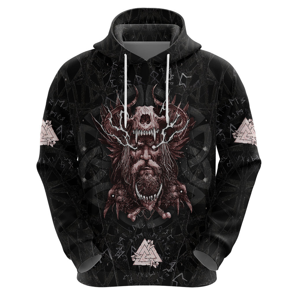 Viking Odin Viking Allfather's Radiance Viking Hoodie