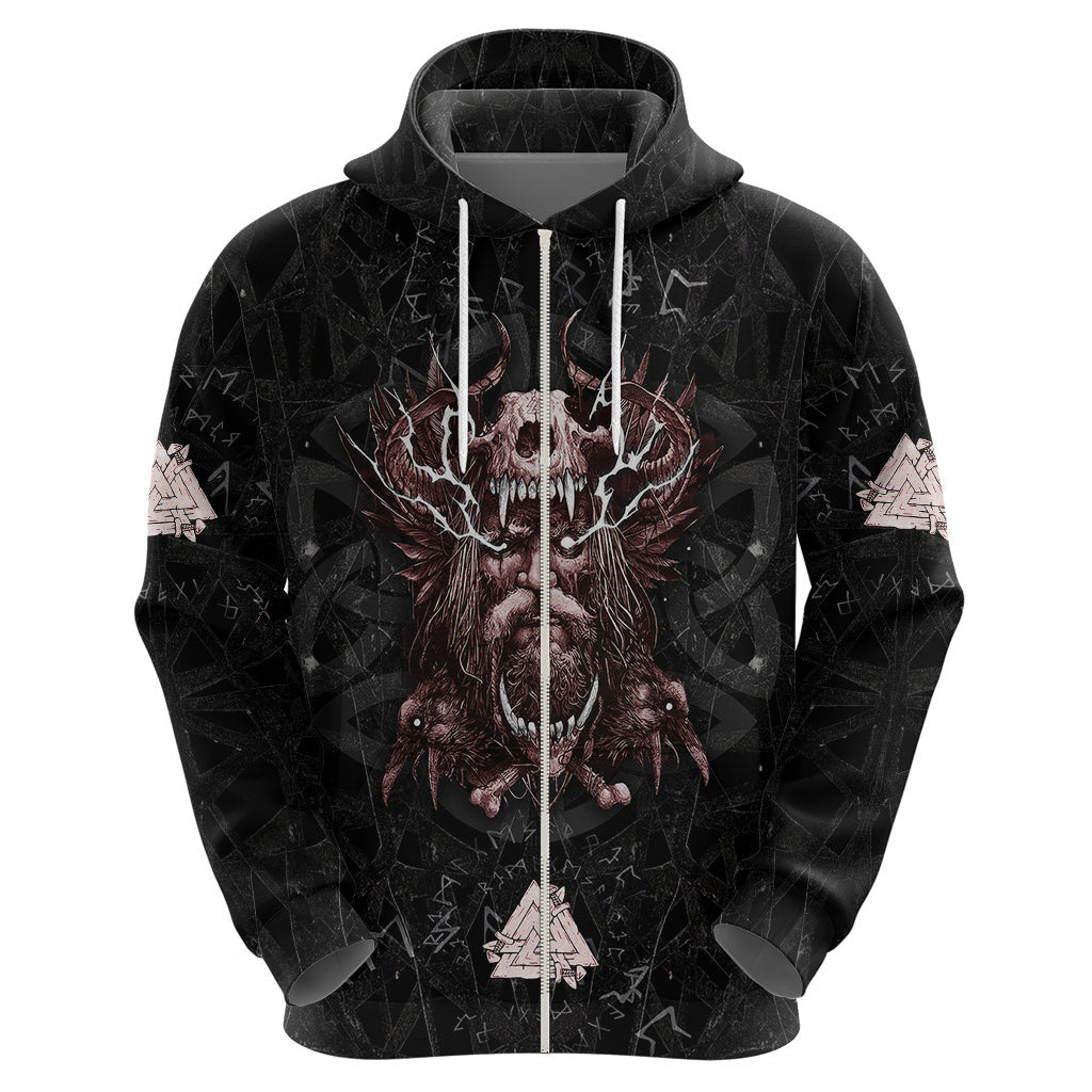 Viking Odin Viking Allfather's Radiance Viking Hoodie