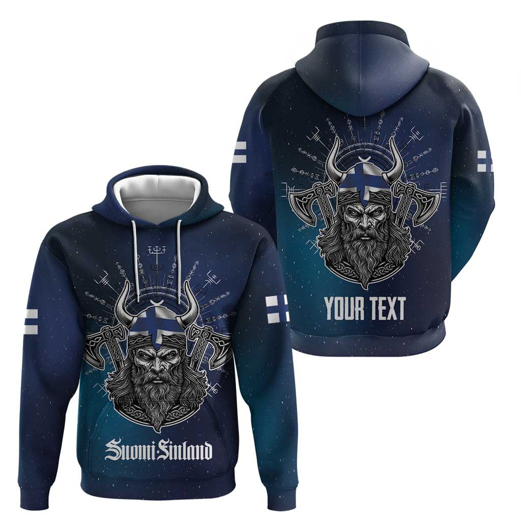 (Custom) Finland Drakkar Vikings Zipper Suomi Viking Warrior Viking Hoodie