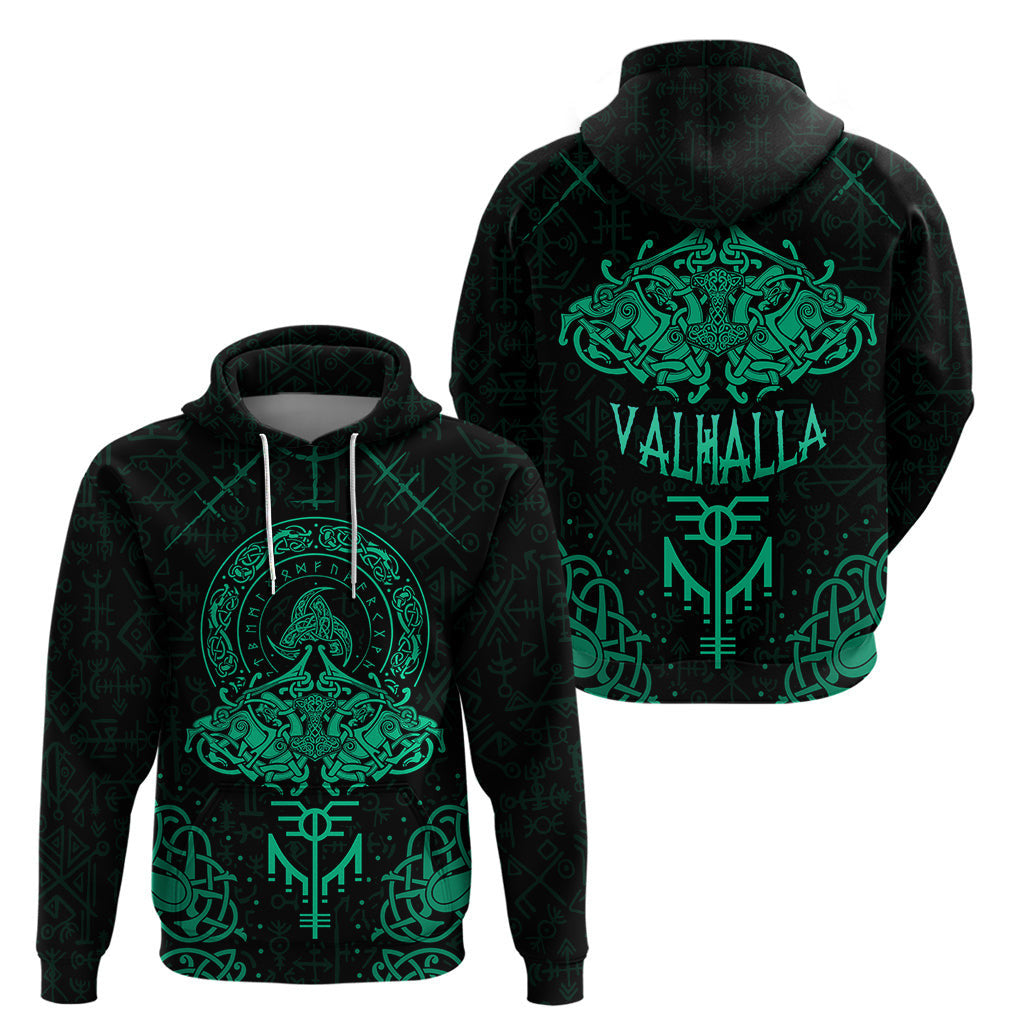 Valhalla's Eternal Glory Viking Hoodie