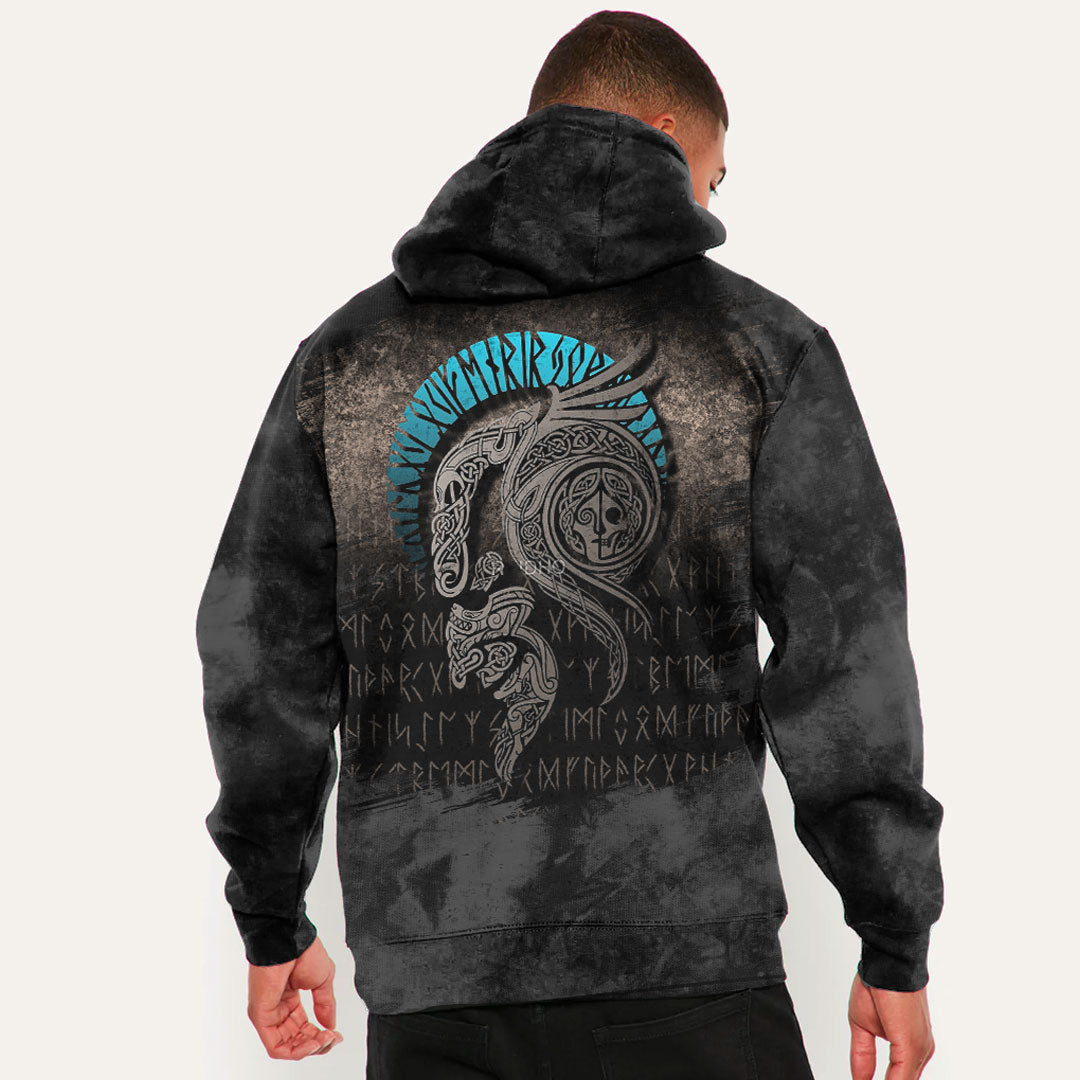 Viking Style Hoodie - Vikings Loki Hoodie A39 VKNGB