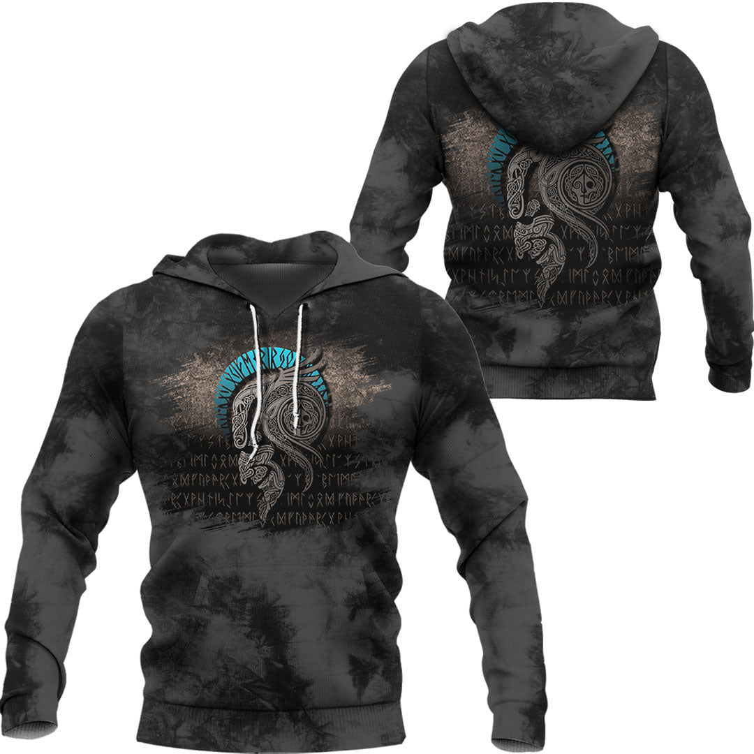 Viking Style Hoodie - Vikings Loki Hoodie A39 VKNGB