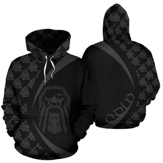 VikingStyle Clothing - Odin Viking Hoodie VKNGB
