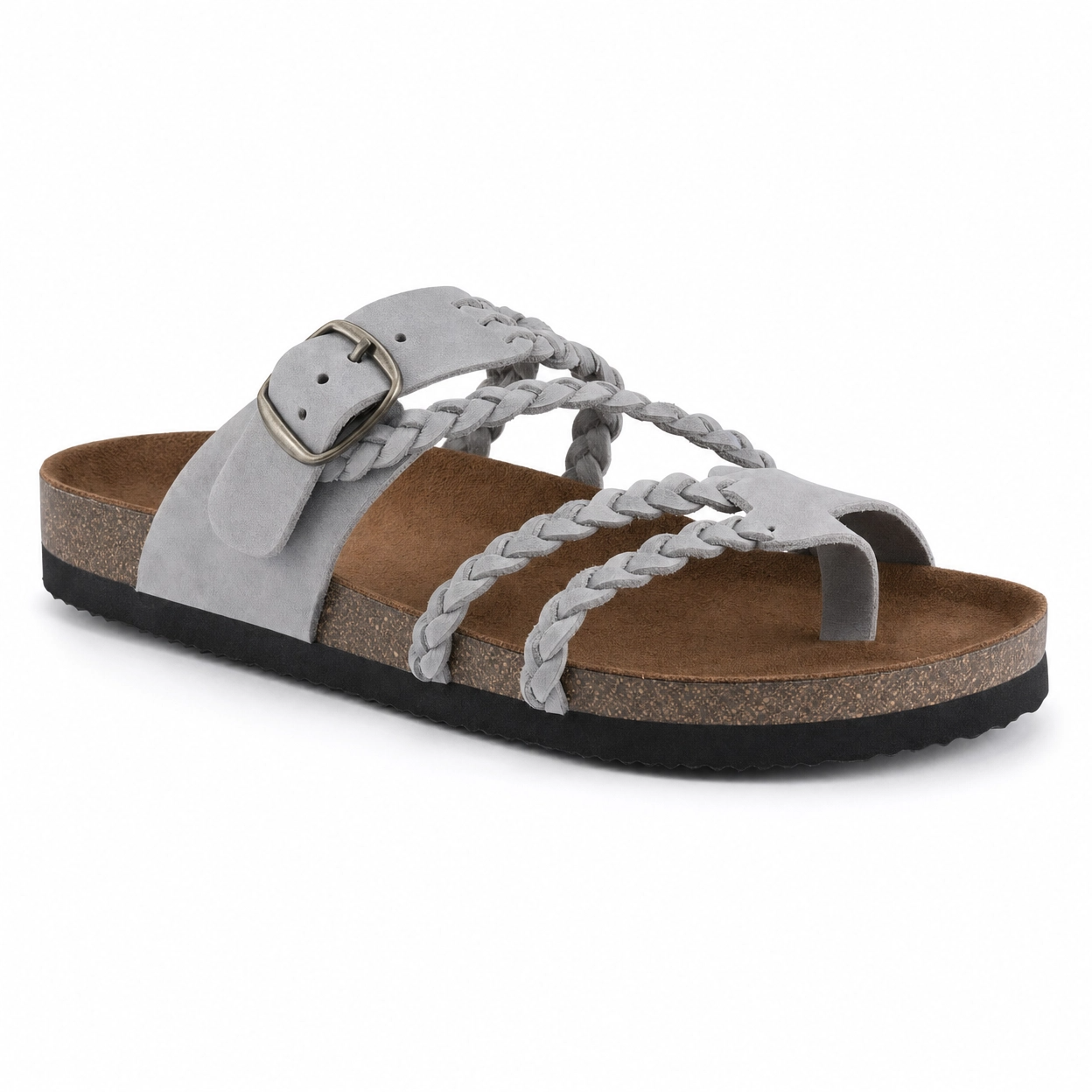 Hayleigh Braided Cork Sandals – Your Feet Called. They Want These.