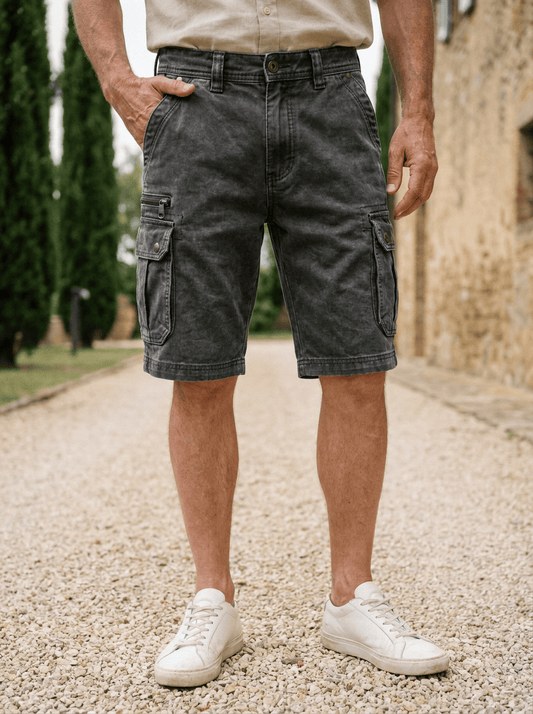 Liam Utility Cargo Shorts – Washed Street Style
