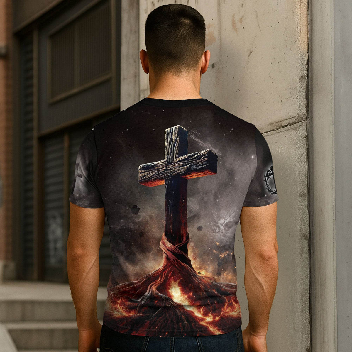 An Unshakeable Faith Rooted In Christ Lion Religious T-Shirt