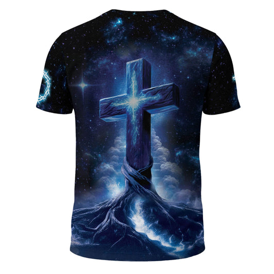 Rooted In Christ The Lion The Lamb And The King T-Shirt