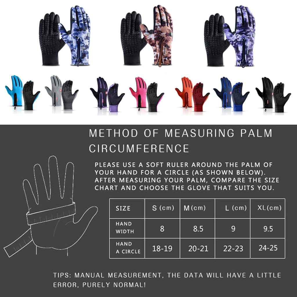 Buy 1 Get 1 Free – 2 Pairs Outdoor Sports Thermal Gloves