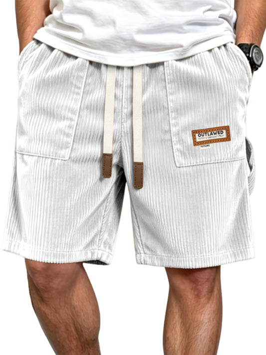 Vintage Corduroy Casual Shorts