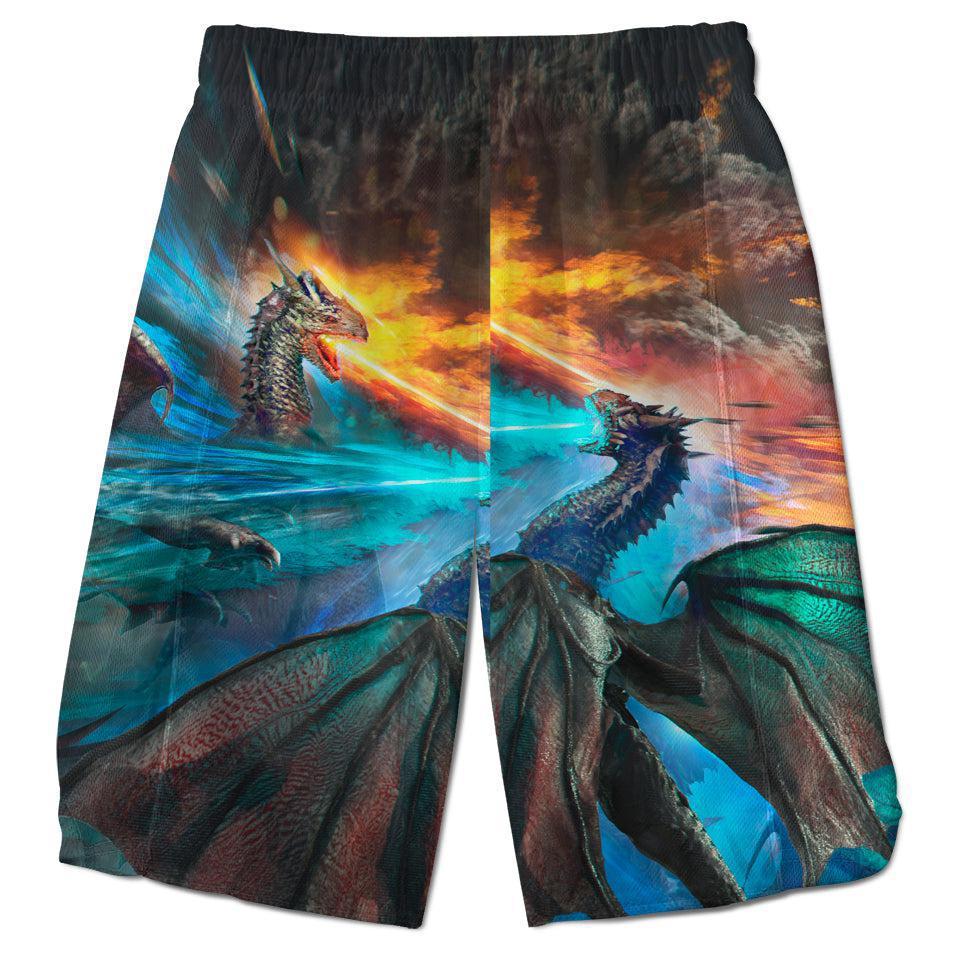 Fire and Ice Dragons Shorts