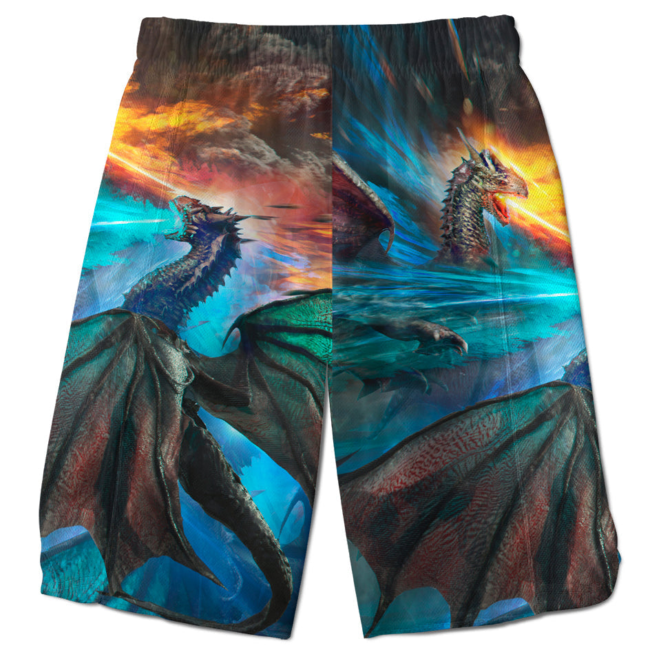 Fire and Ice Dragons Shorts