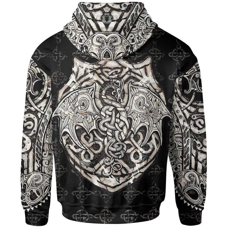 Ancient Dragon Zip Hoodie