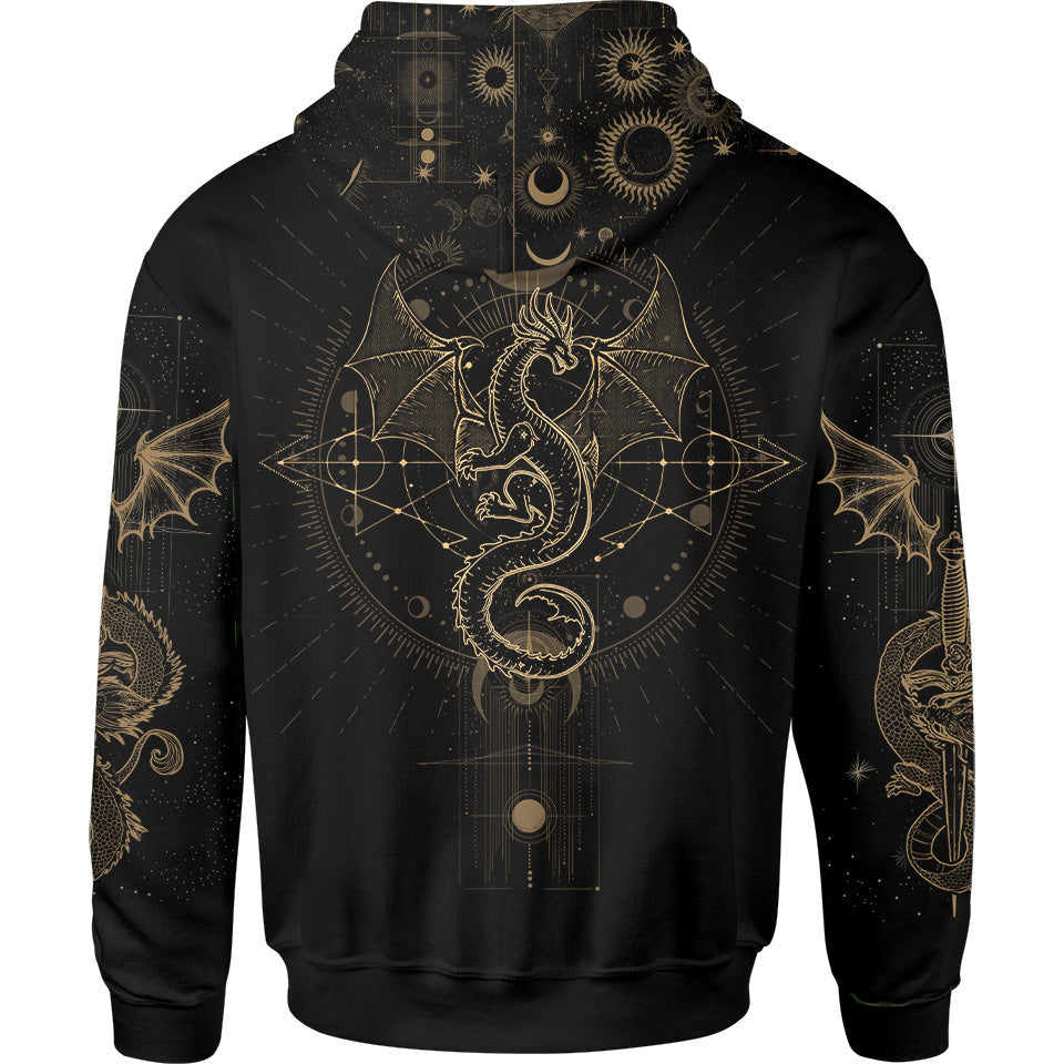 Dragon Luna Zip Hoodie