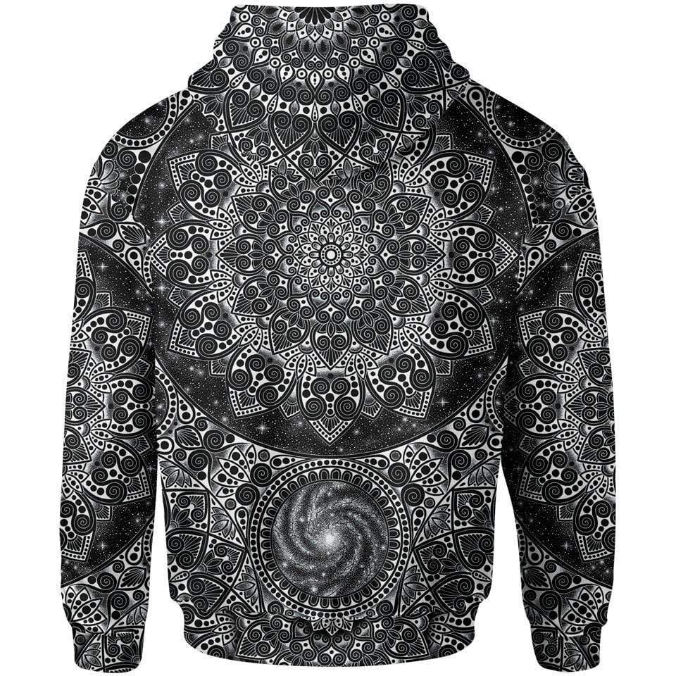Galaxy Mandala Zip Hoodie
