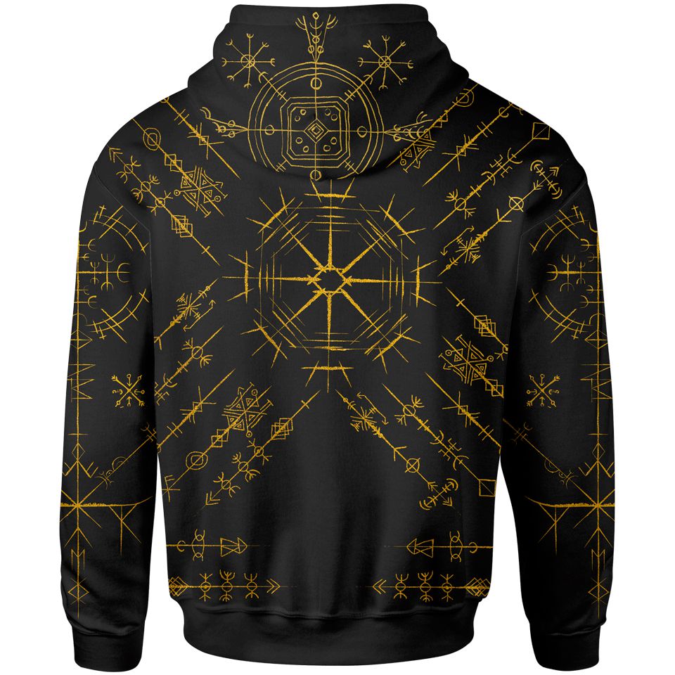 Helm of Awe Zip Hoodie
