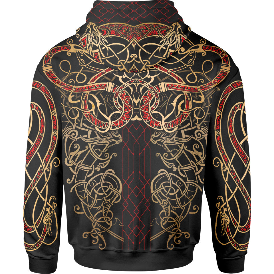 Loki Zip Hoodie - Fire Edition