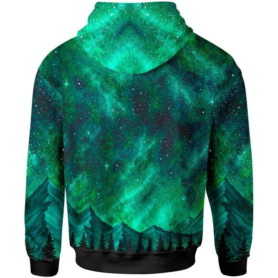Mountain Aura Zip Hoodie
