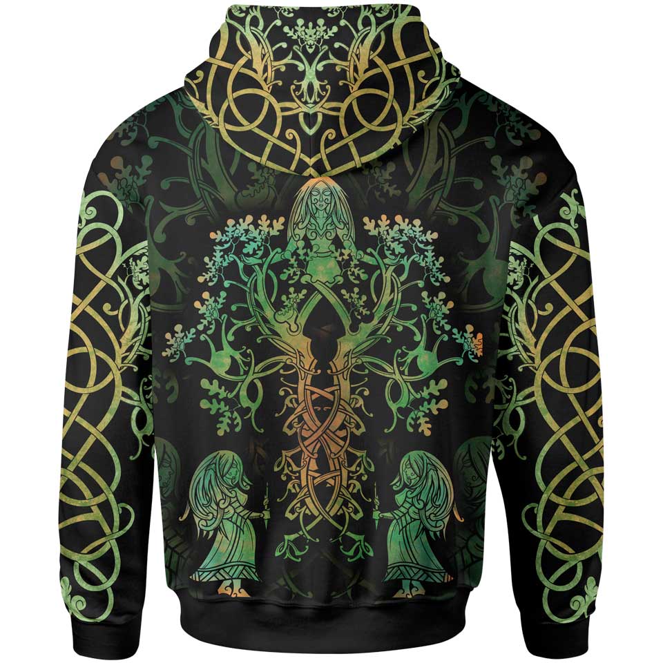 Norns & Nature Zip Hoodie