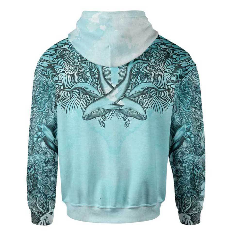 Oceanic Zip Hoodie