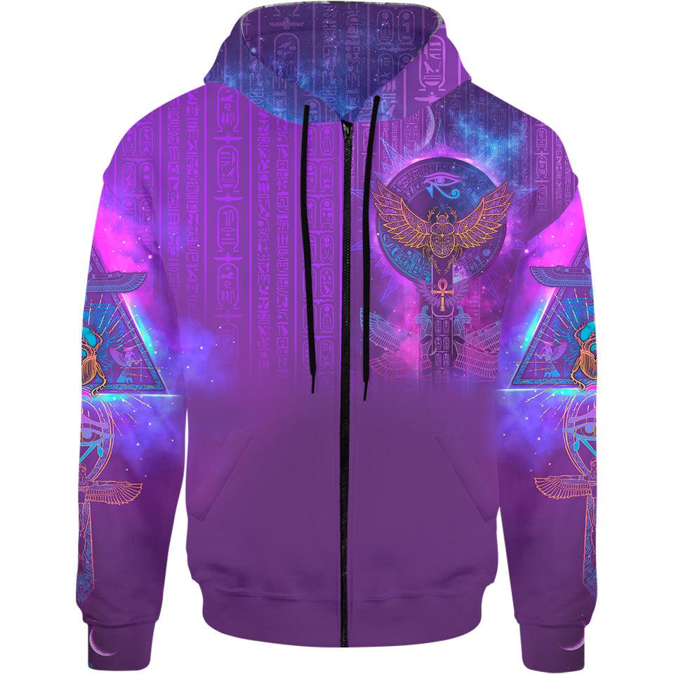 Egyptian Scarab Special Edition Zip Hoodie
