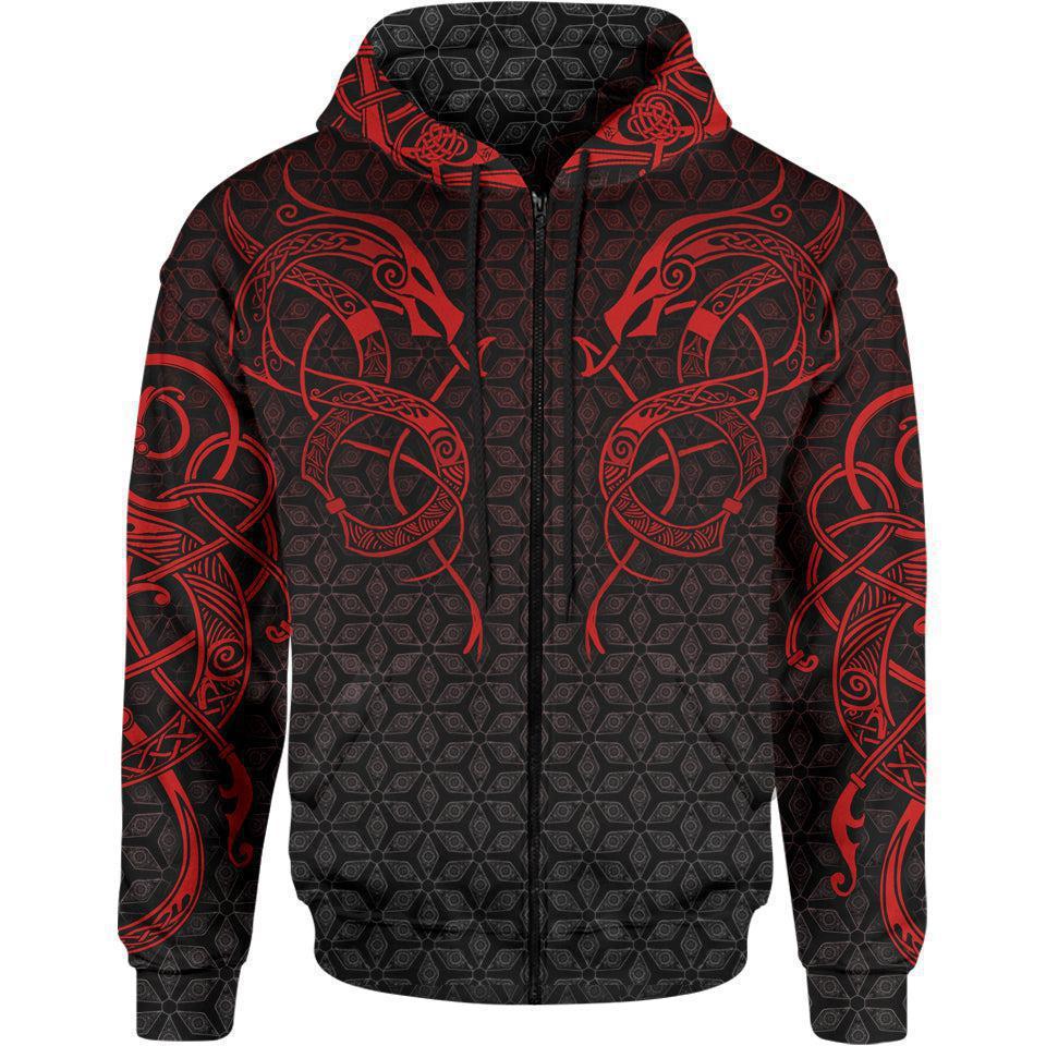 World Serpent Zip Hoodie - Limited