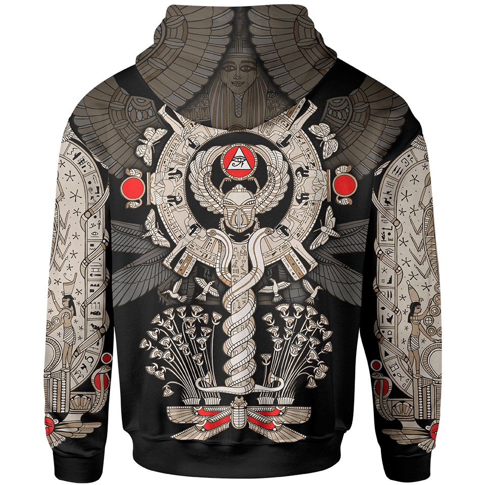 Scarab Jewel Zip Hoodie